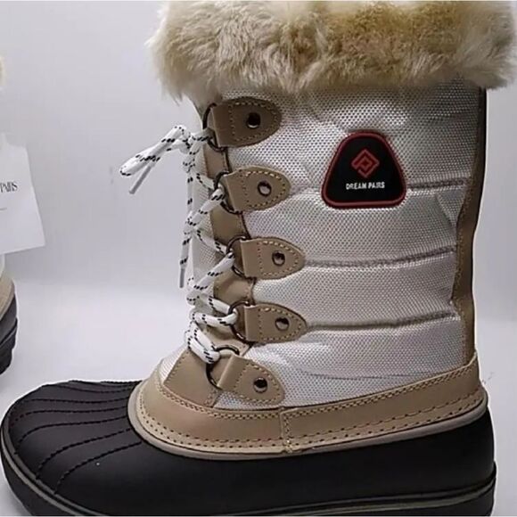 DREAM PAIRS Womens Snow Boots Size 10 - Picture 3 of 5